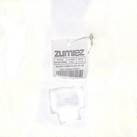 Empyre Clothing Camo Print Hooded Womens Jacket Size Small Lined Full Zip NWT - Picture 5 of 7